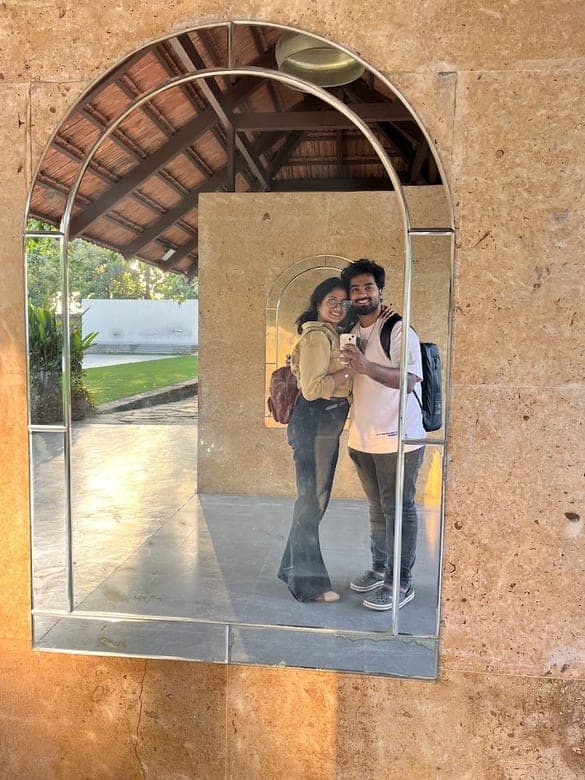 Sneha and Chan together